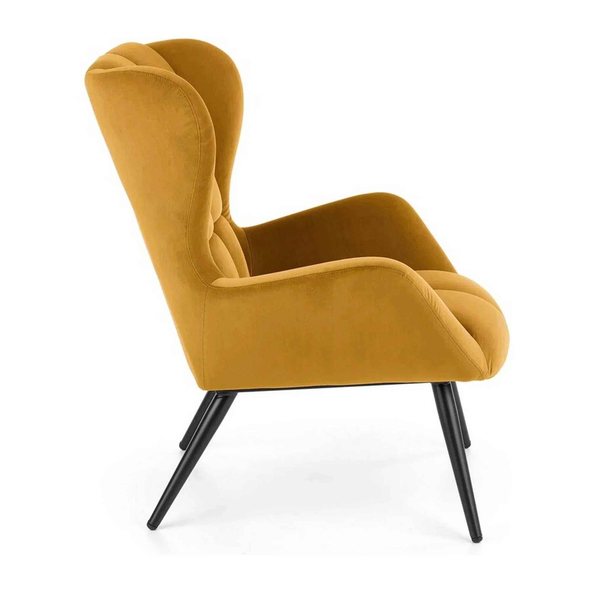 Fotoliu HOUSTON OCN-37626, galben mustar/negru