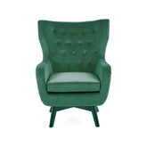 Fotoliu HOUSTON OCN-37632, verde/negru