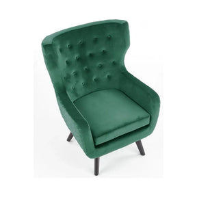 Fotoliu HOUSTON OCN-37632, verde/negru