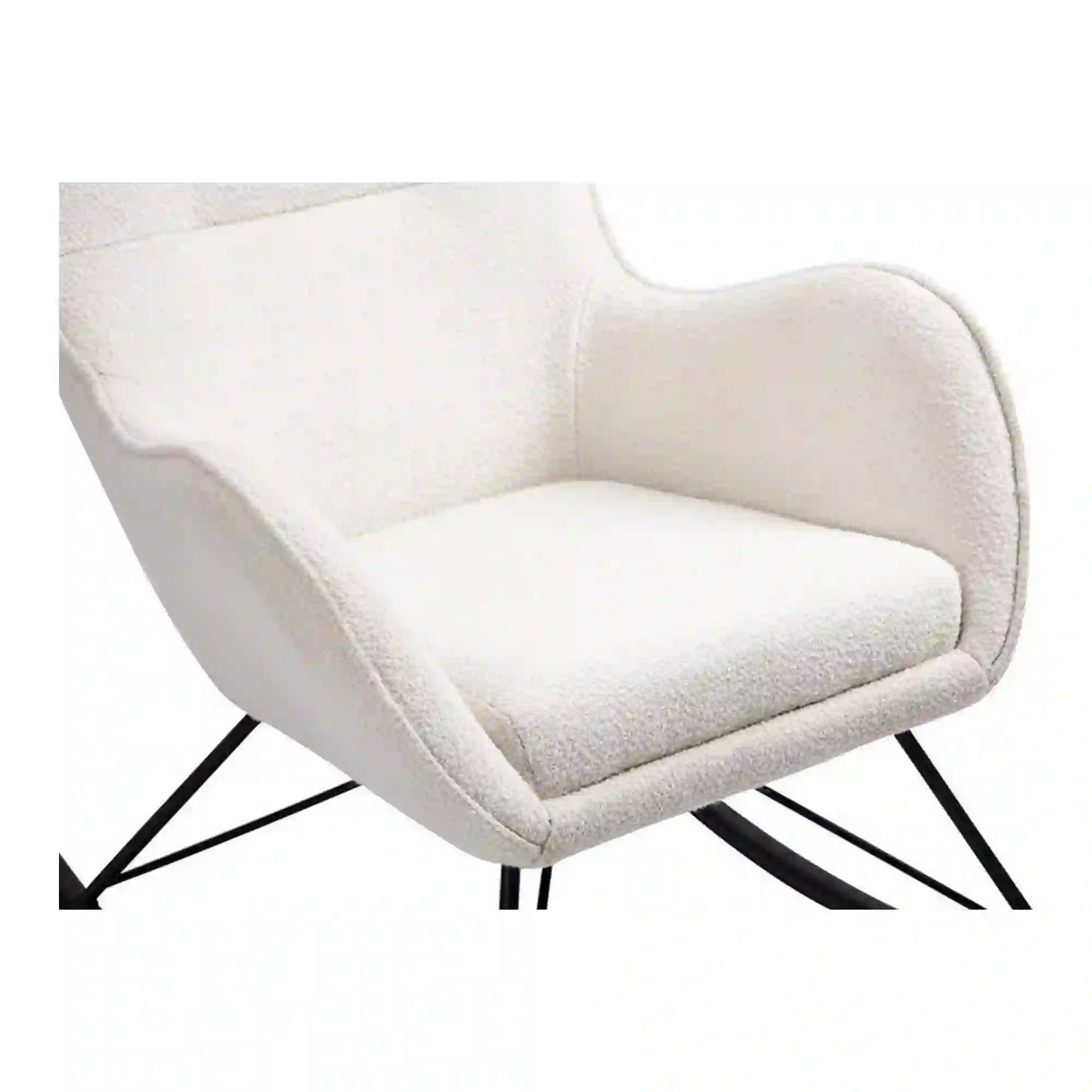 Fotoliu HOUSTON OCN-37634, alb/negru