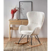 Fotoliu HOUSTON OCN-37635, crem/negru