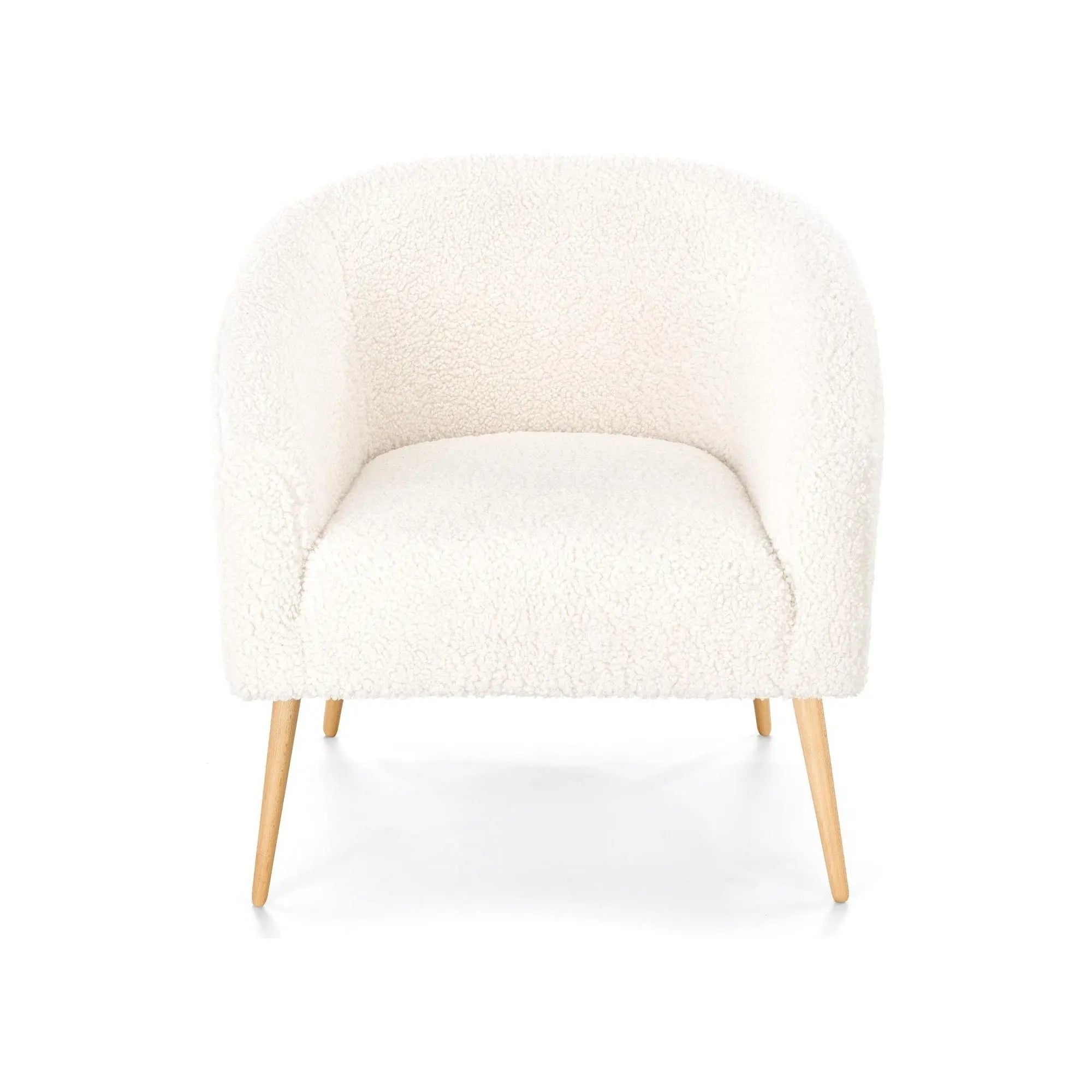 Fotoliu HOUSTON OCN-37642, crem/stejar