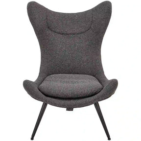Fotoliu gri antracit cu design modern, ideal pentru living – primabucata