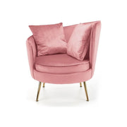 Fotoliu HOUSTON OCN-37646, roz/auriu
