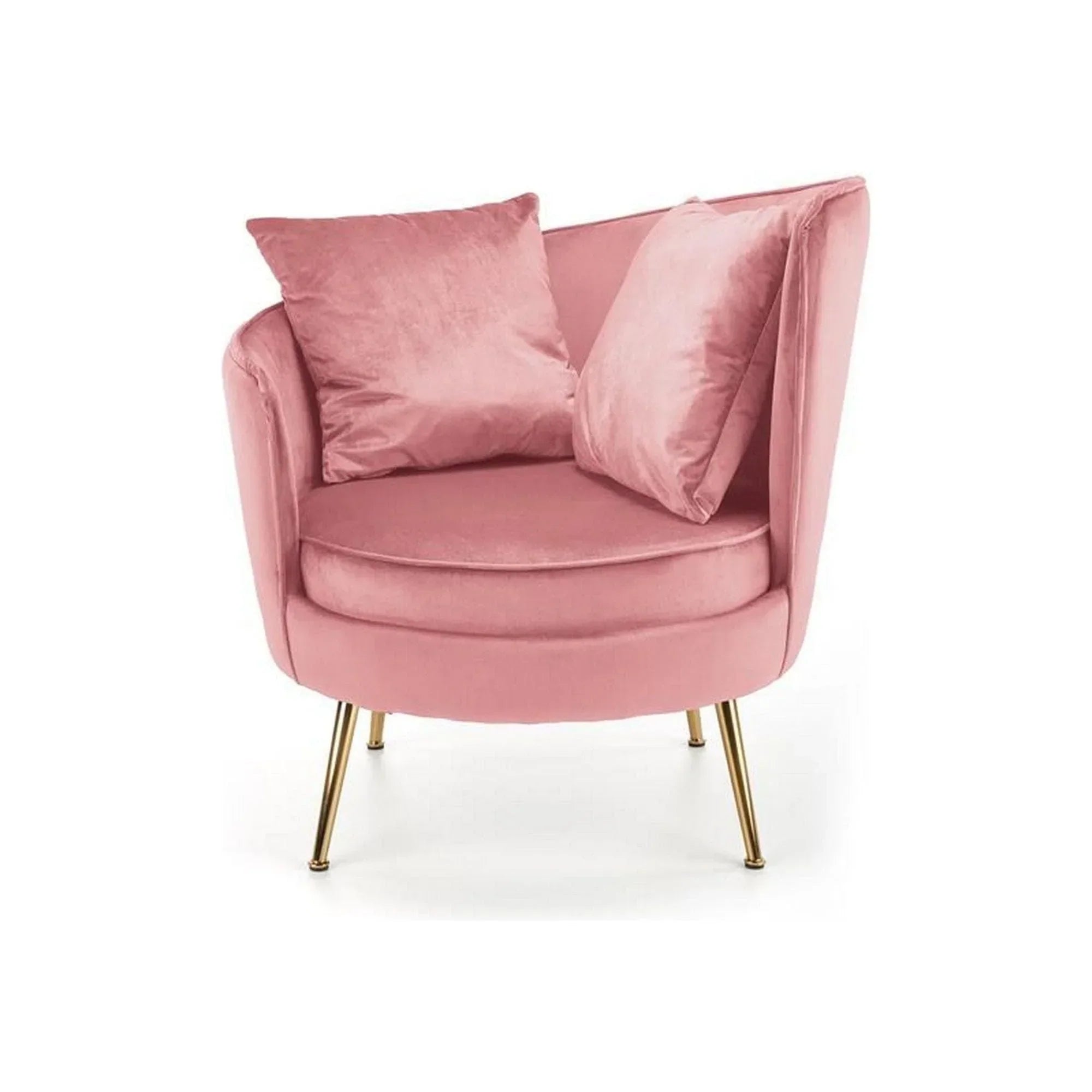Fotoliu HOUSTON OCN-37646, roz/auriu