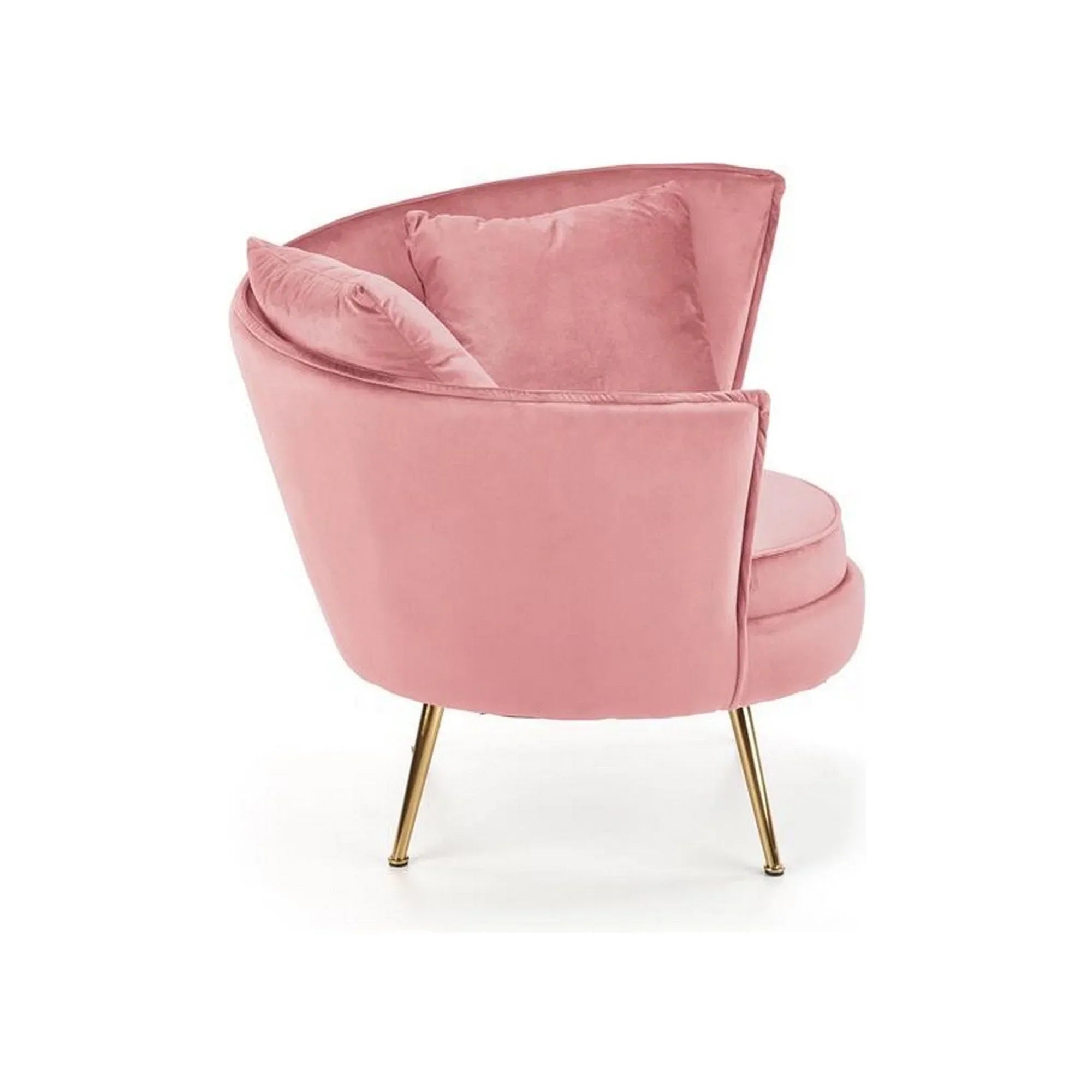 Fotoliu HOUSTON OCN-37646, roz/auriu