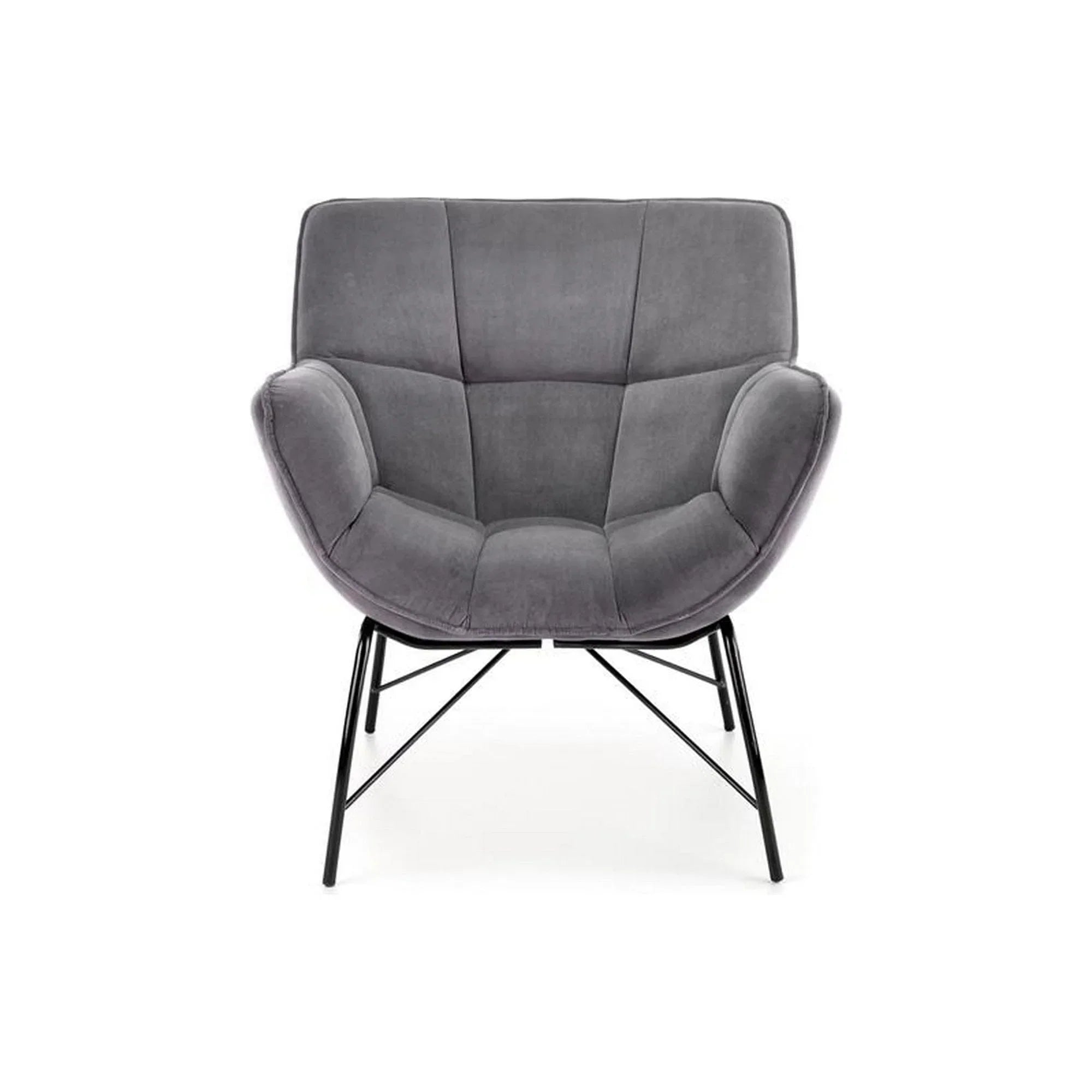 Fotoliu HOUSTON OCN-37650, gri/negru