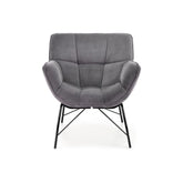 Fotoliu HOUSTON OCN-37650, gri/negru
