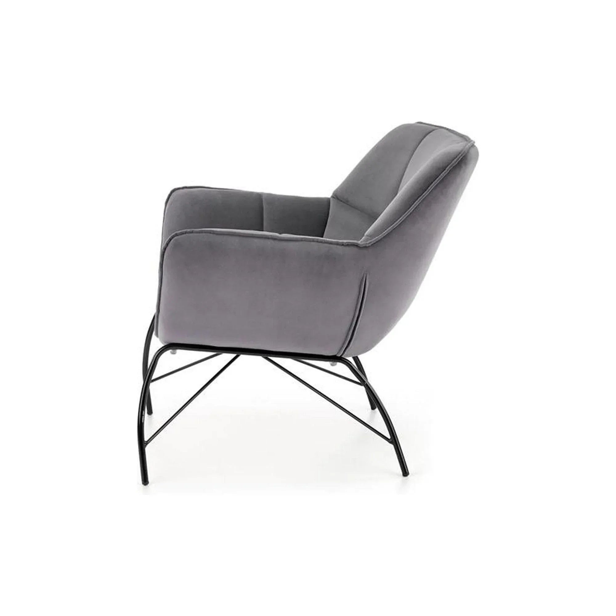 Fotoliu HOUSTON OCN-37650, gri/negru