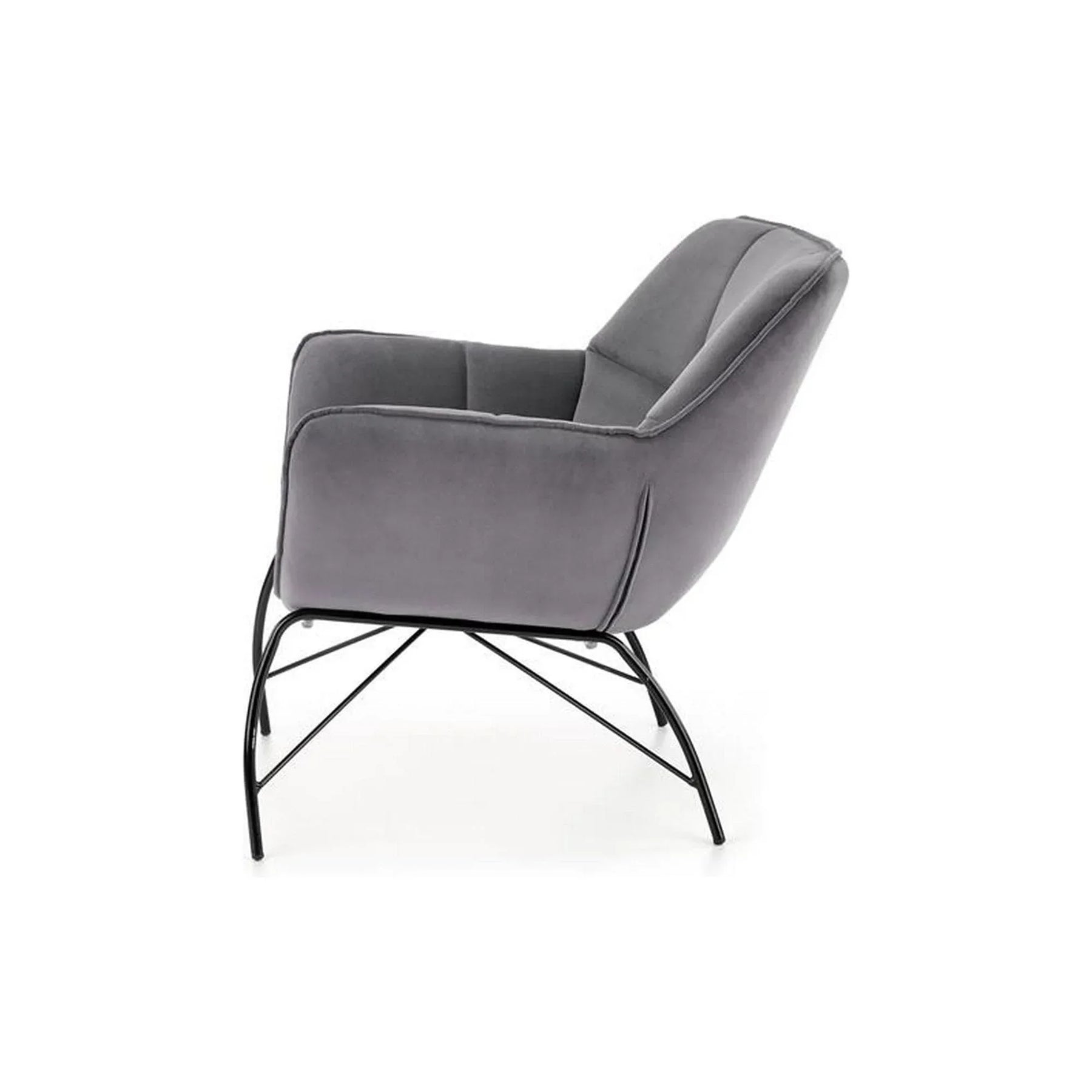 Fotoliu HOUSTON OCN-37650, gri/negru