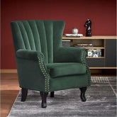 Fotoliu HOUSTON OCN-37653, verde/negru