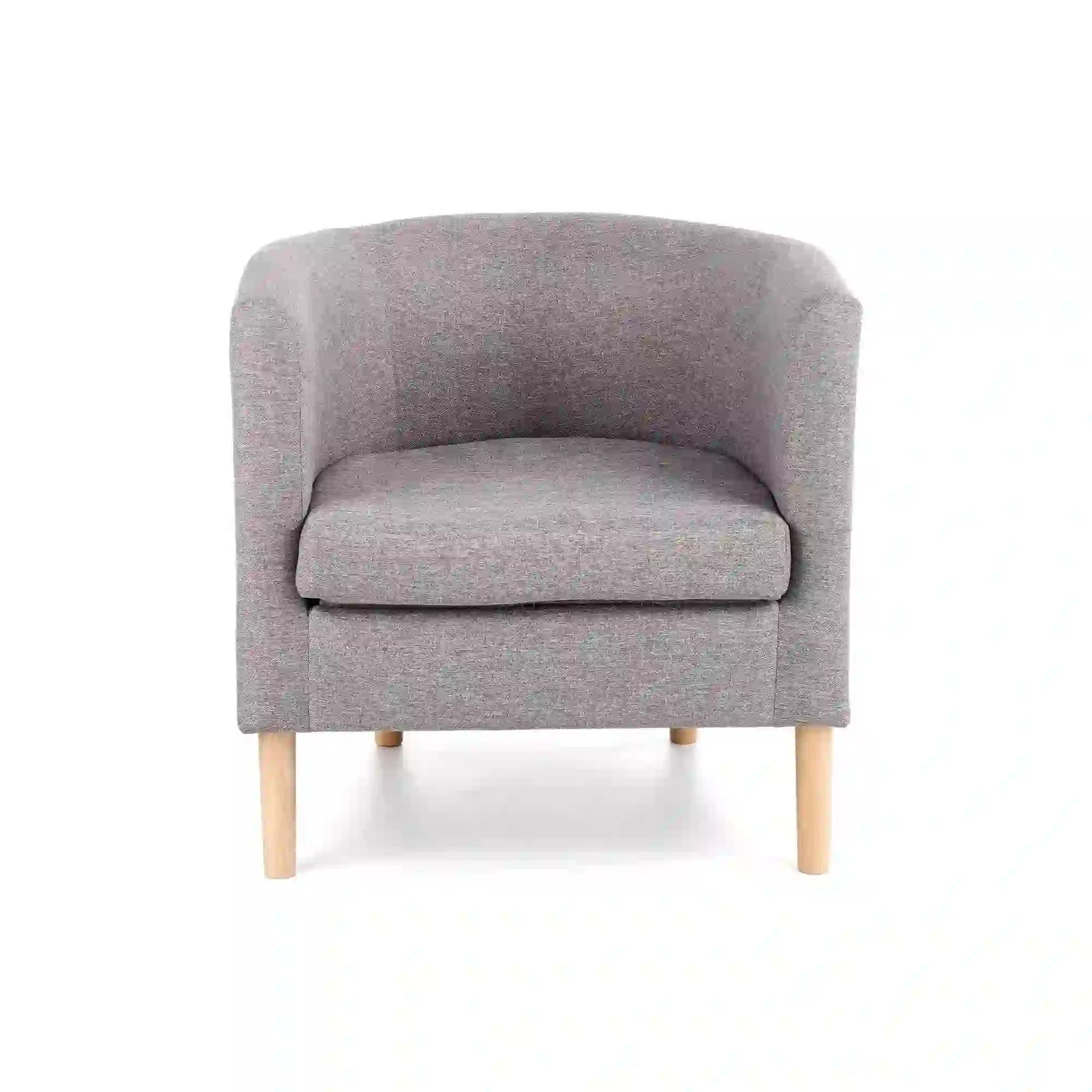 Fotoliu HOUSTON OCN-37654, gri/stejar natural