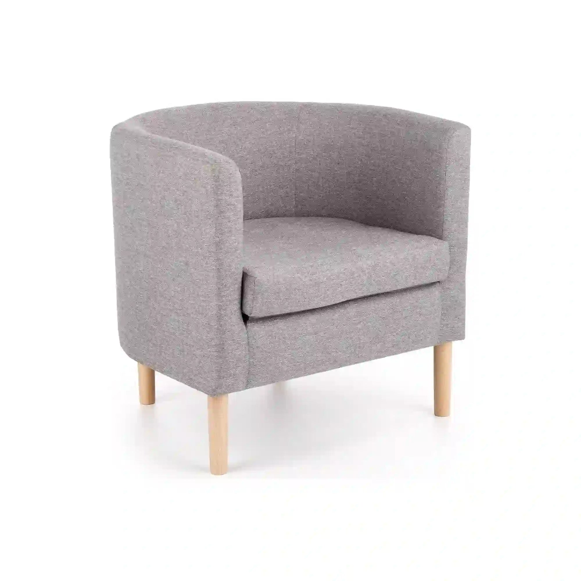 Fotoliu HOUSTON OCN-37654, gri/stejar natural