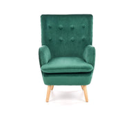 Fotoliu HOUSTON OCN-37656, verde/stejar natural