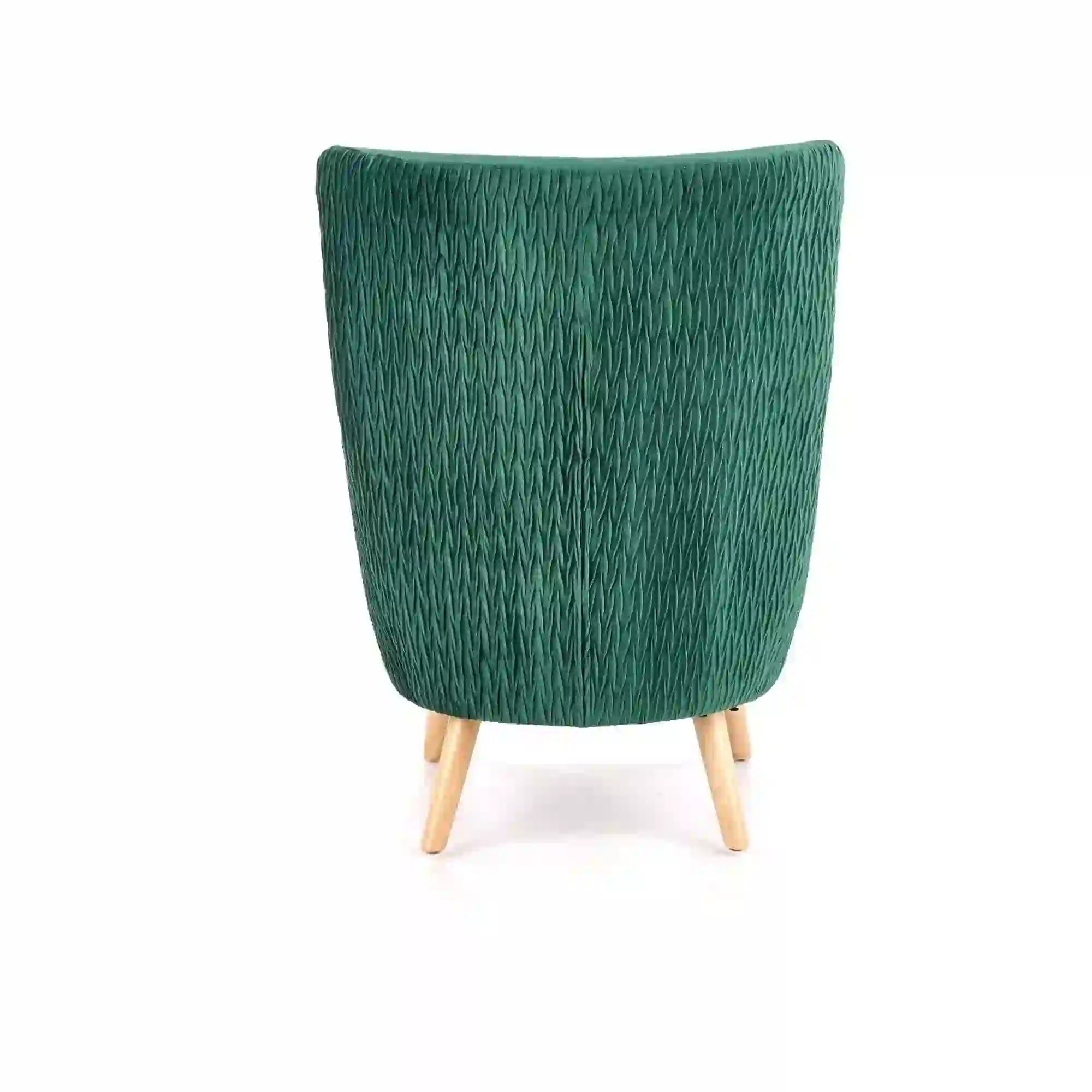 Fotoliu HOUSTON OCN-37656, verde/stejar natural