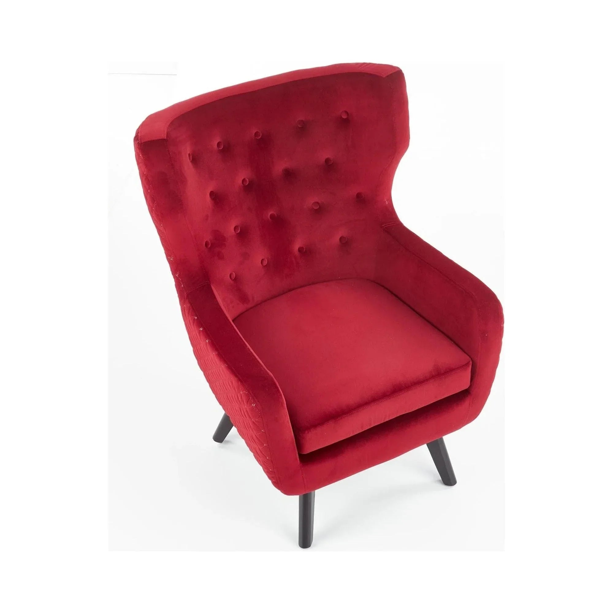 Fotoliu HOUSTON OCN-37660, visiniu/negru