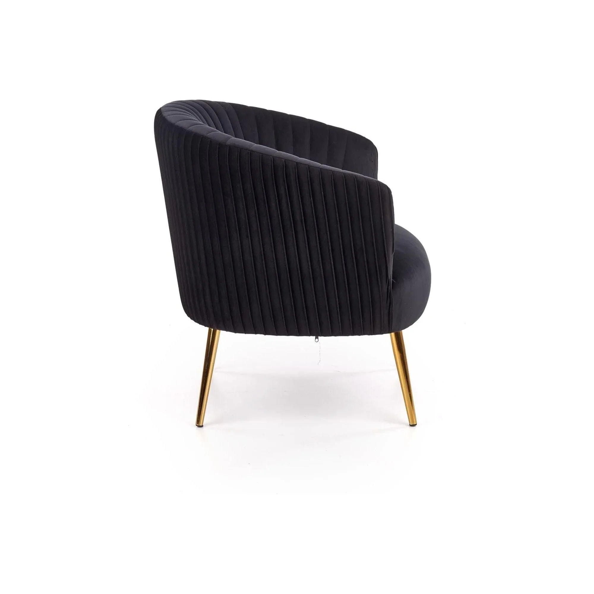 Fotoliu HOUSTON OCN-37661, negru/auriu