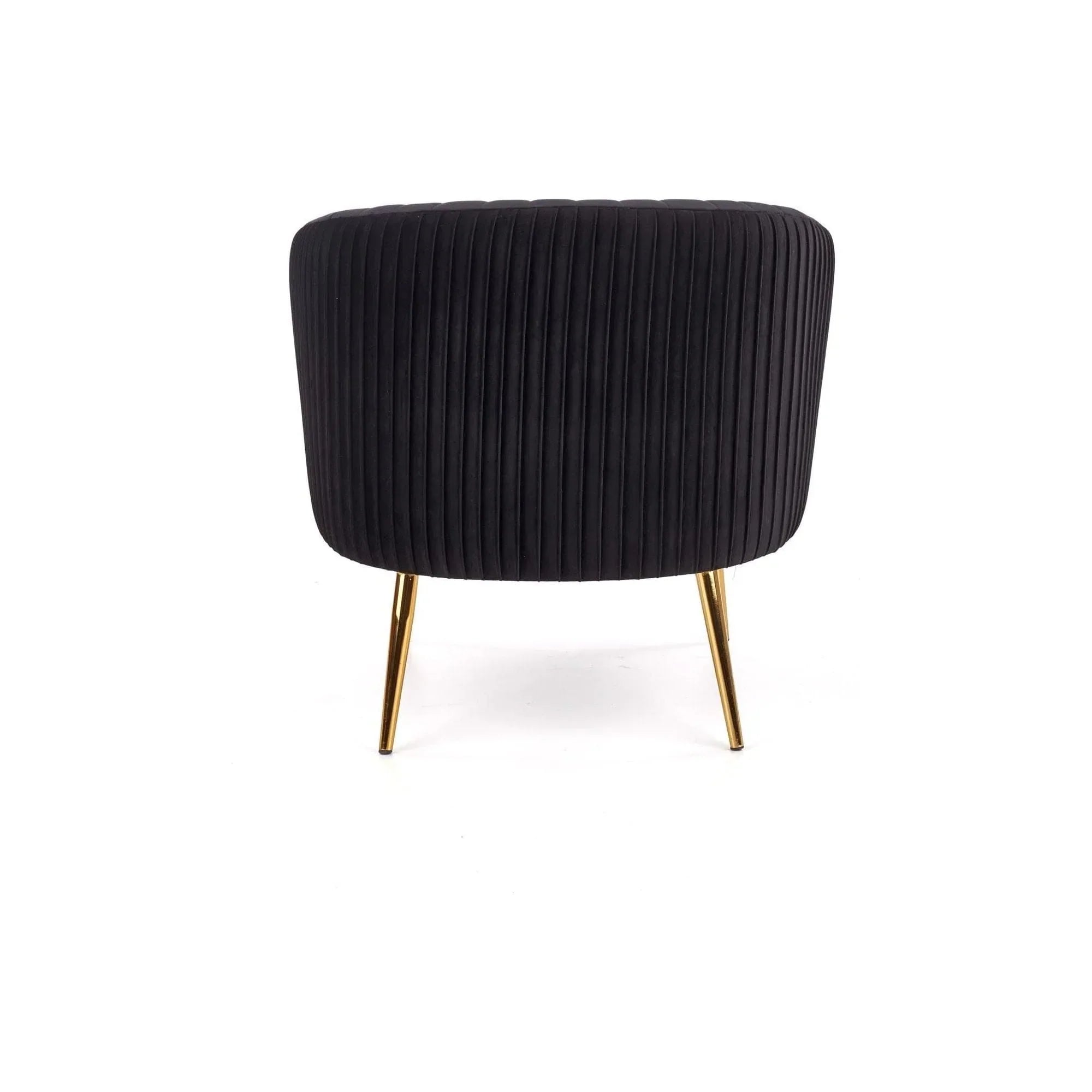 Fotoliu HOUSTON OCN-37661, negru/auriu