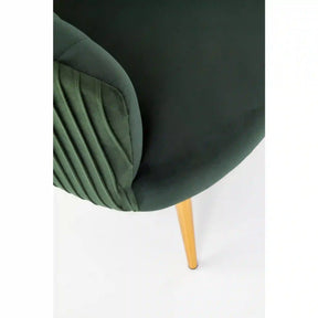 Fotoliu HOUSTON OCN-37662, verde/auriu