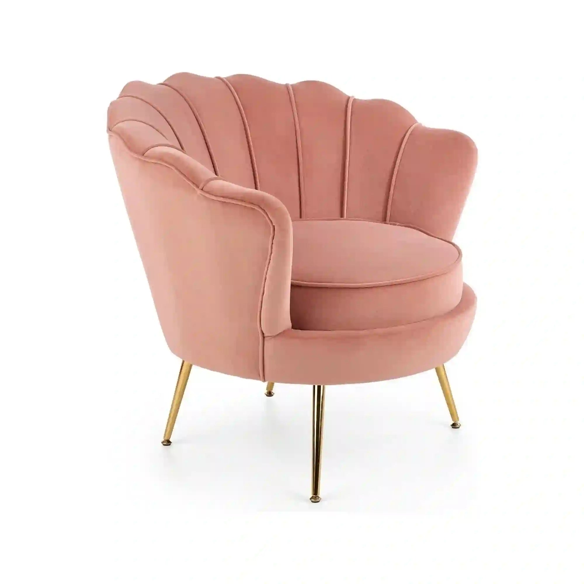 Fotoliu HOUSTON OCN-37664, roz/auriu