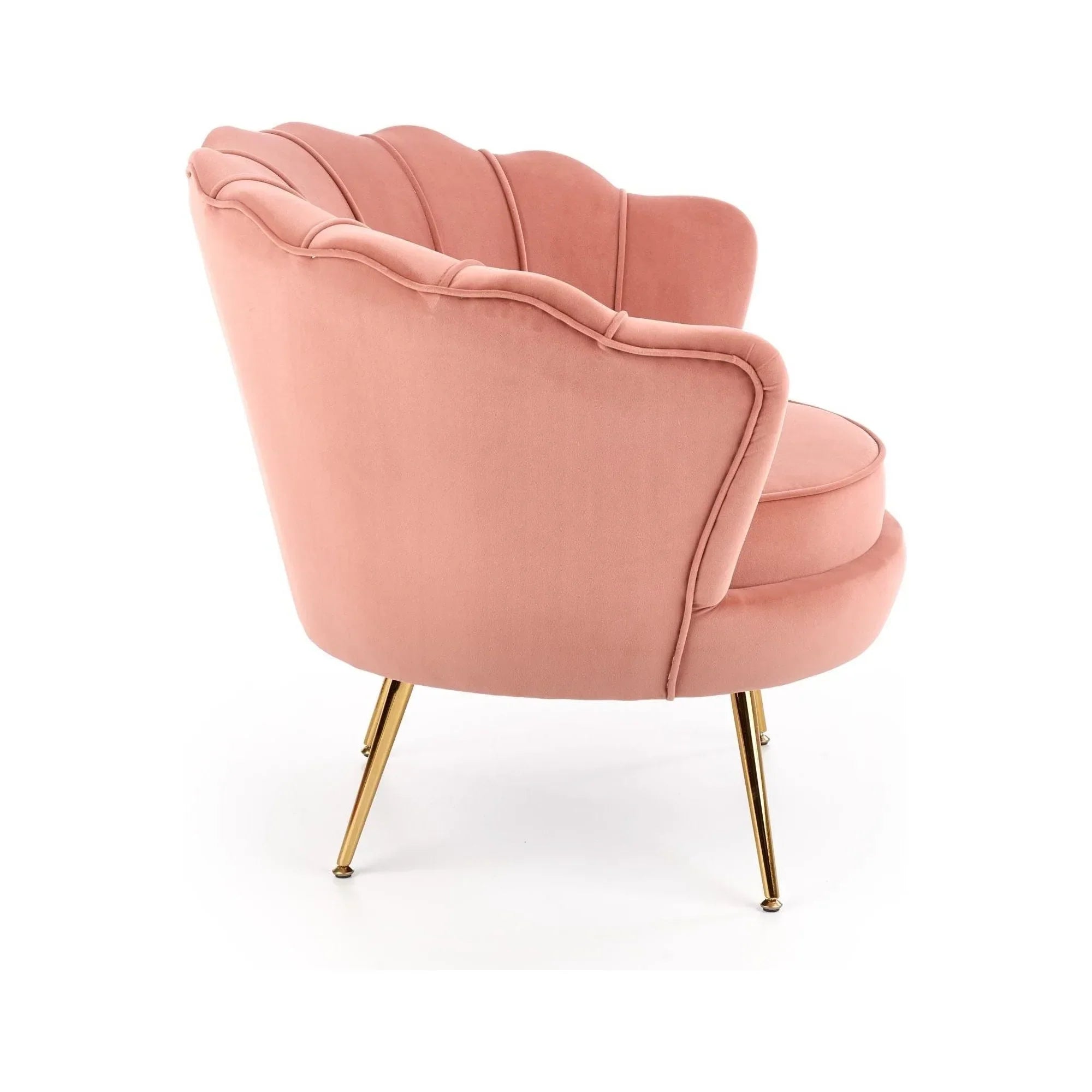 Fotoliu HOUSTON OCN-37664, roz/auriu