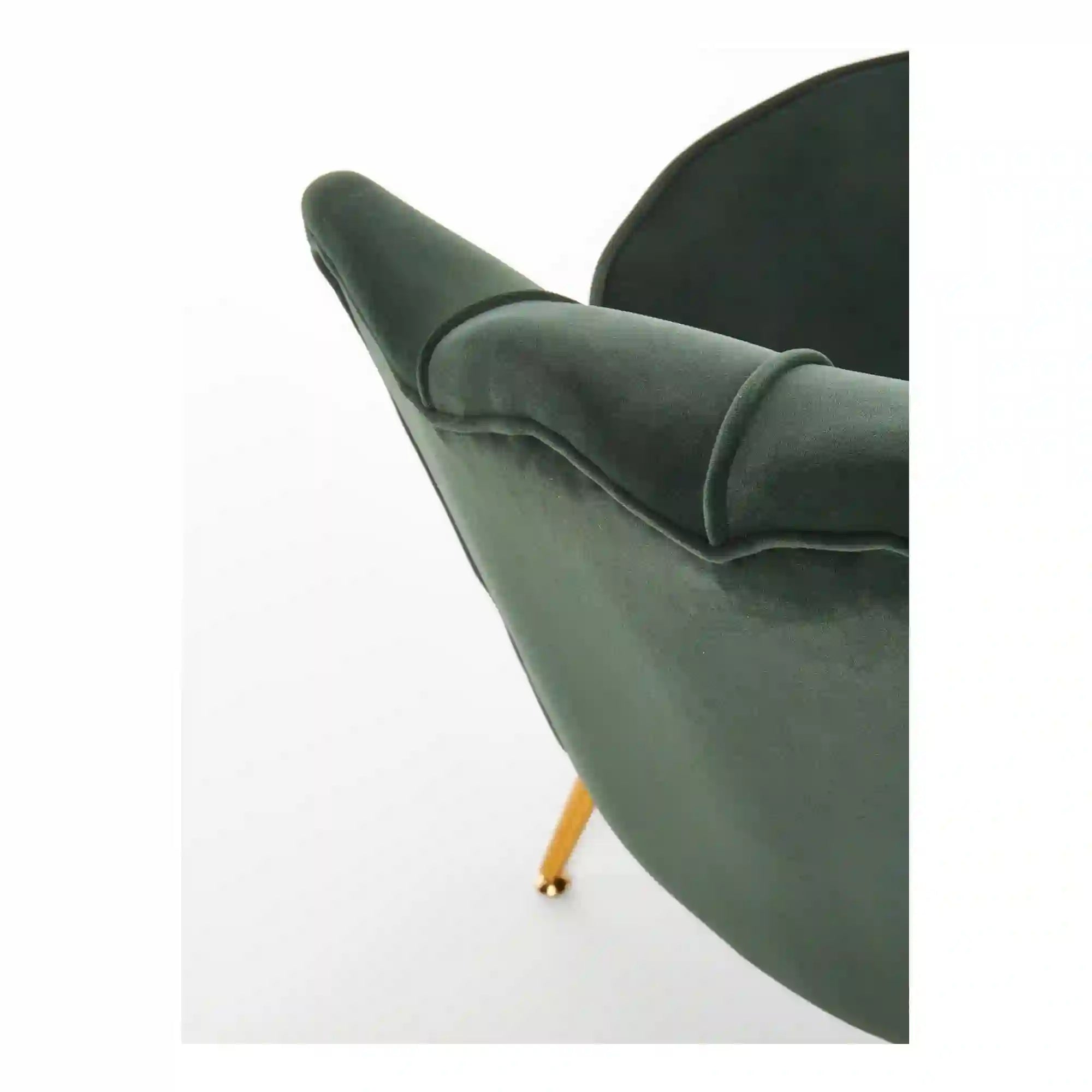 Fotoliu HOUSTON OCN-37665, verde/auriu