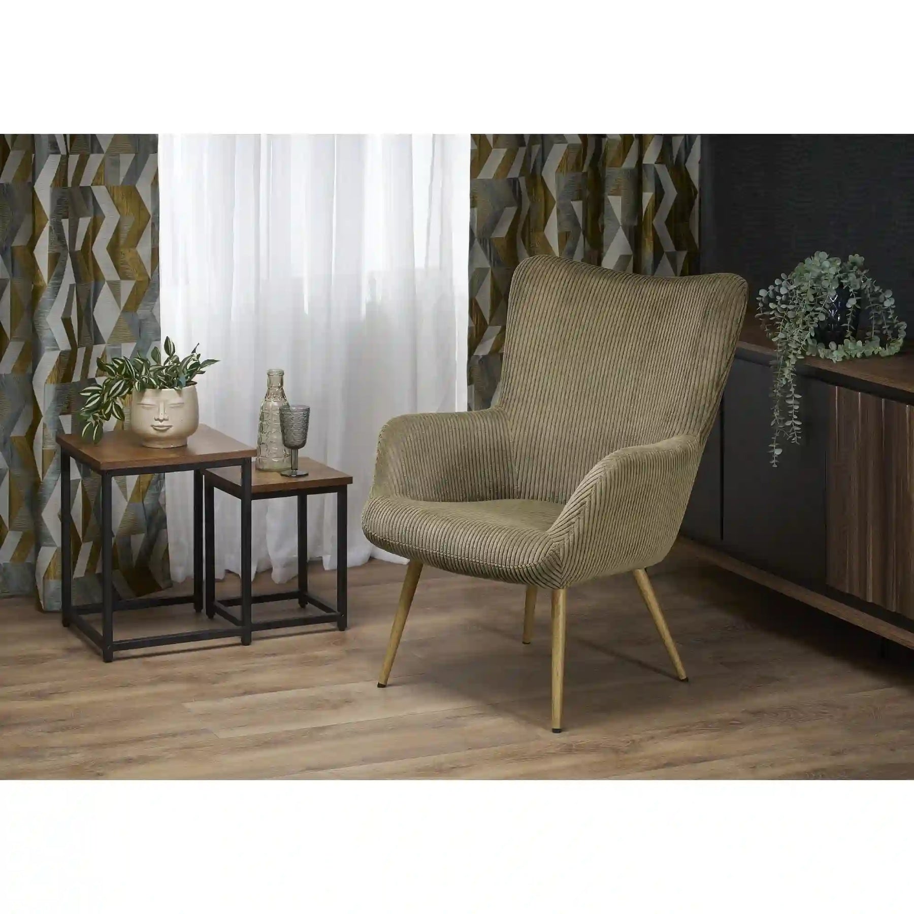 Fotoliu HOUSTON OCN-37693, verde olive