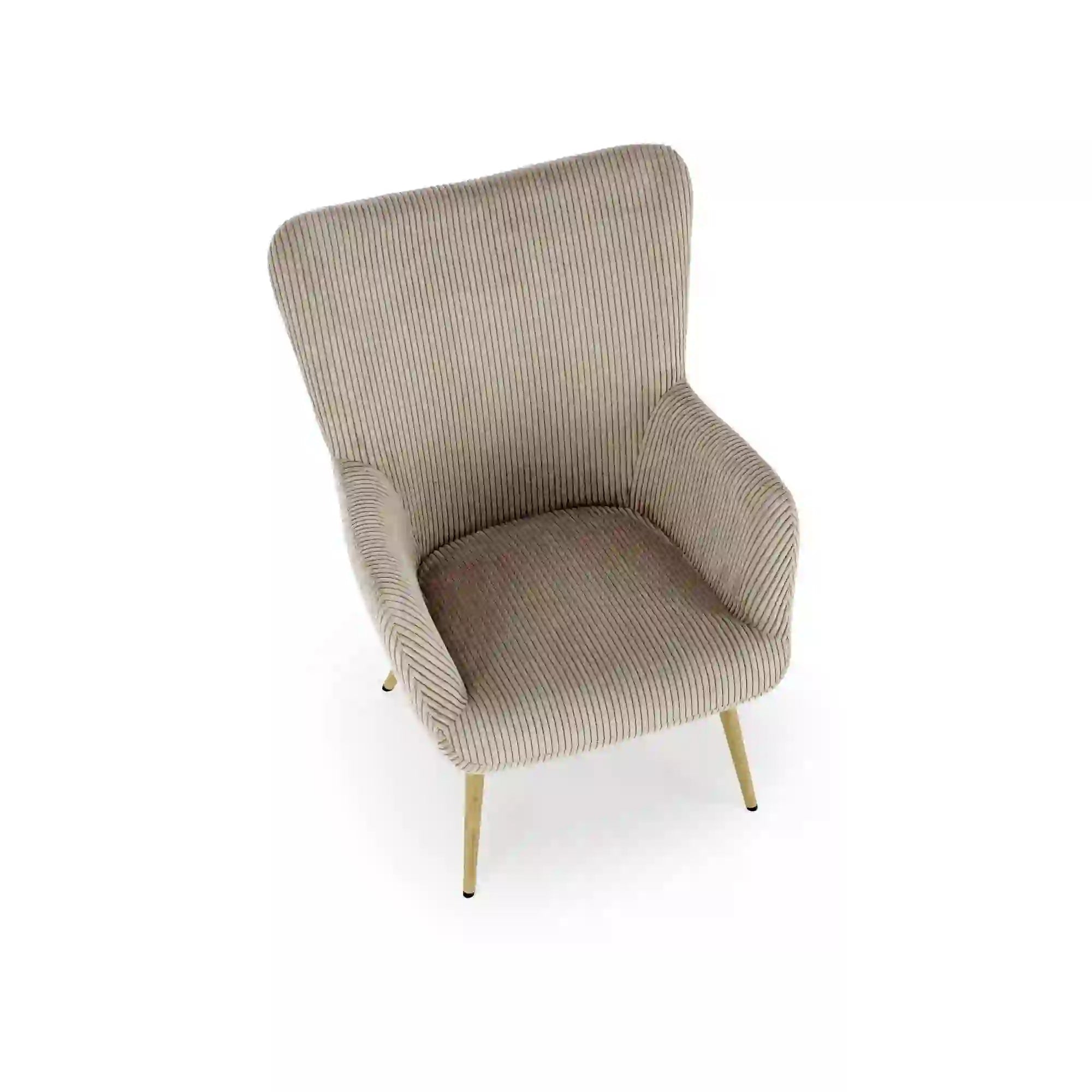 Fotoliu HOUSTON OCN-37694, gri/stejar