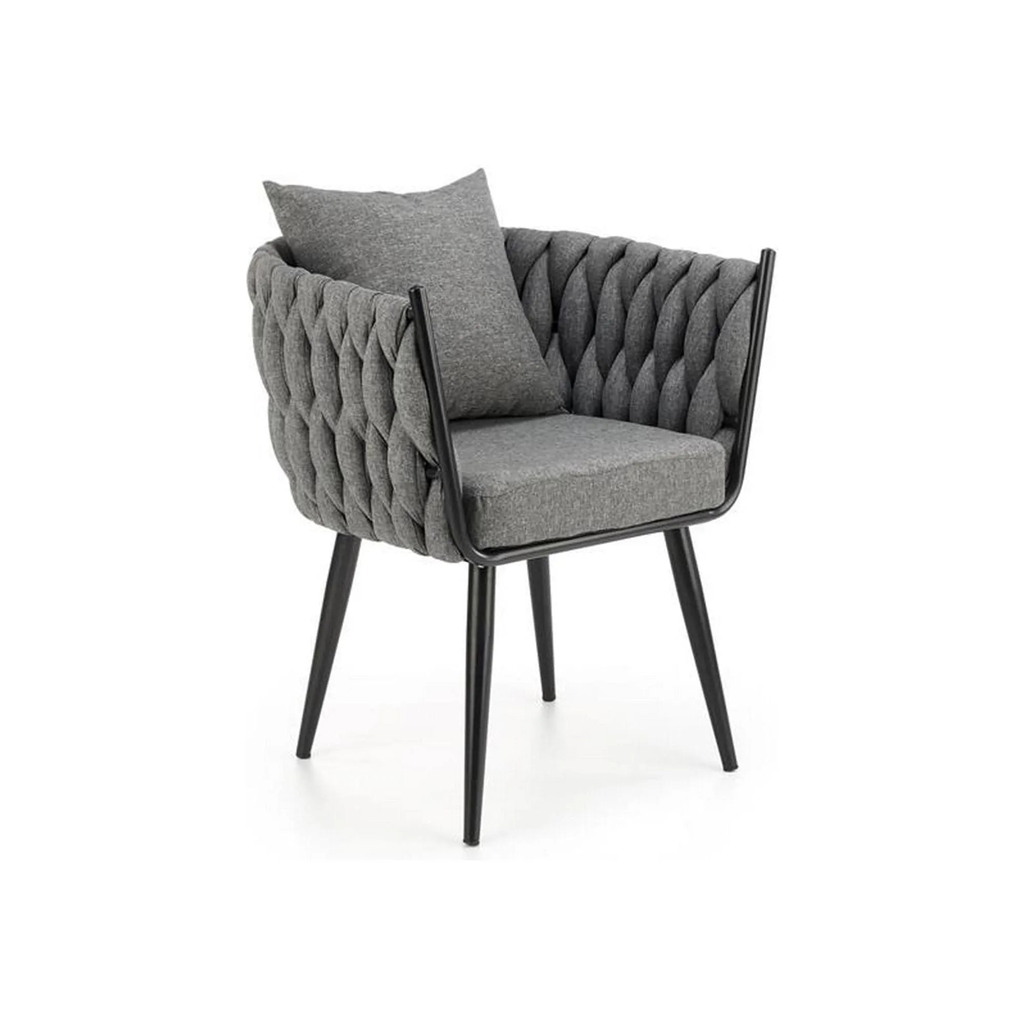 Fotoliu HOUSTON OCN-37696, gri/negru