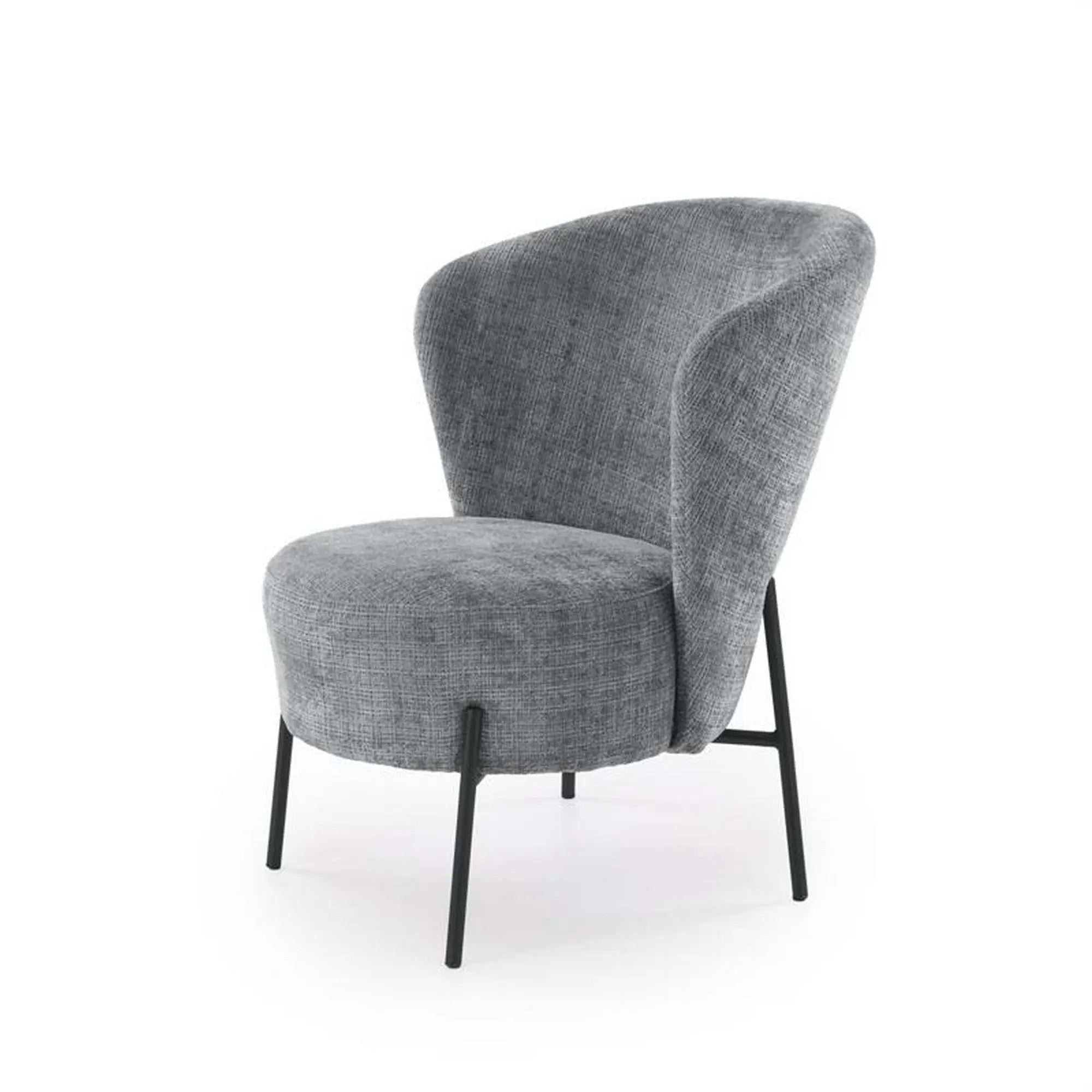 Fotoliu HOUSTON OCN-37697, gri/negru