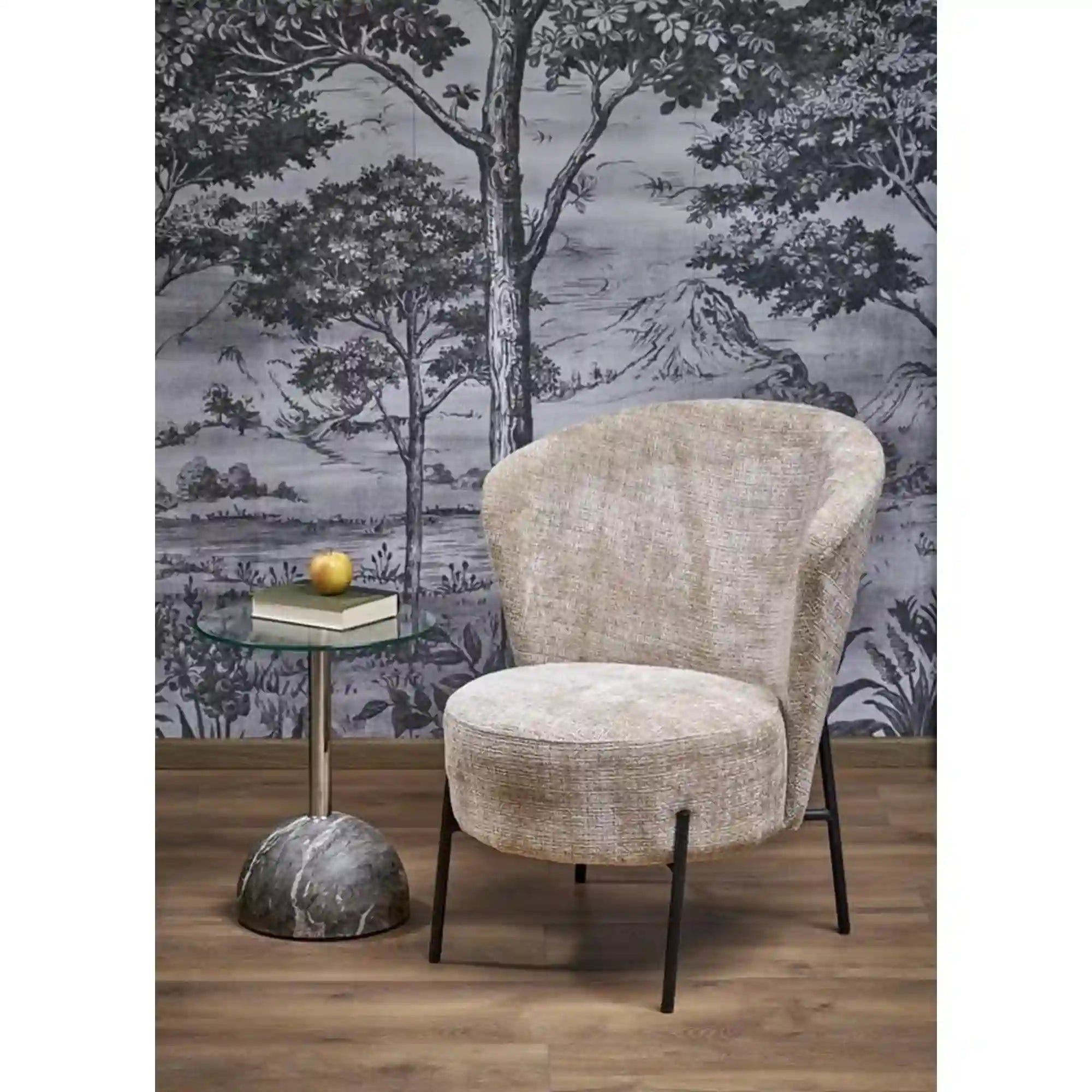 Fotoliu HOUSTON OCN-37698, bej/negru