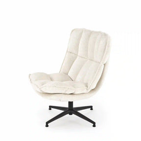 Fotoliu HOUSTON OCN-37701, crem/negru