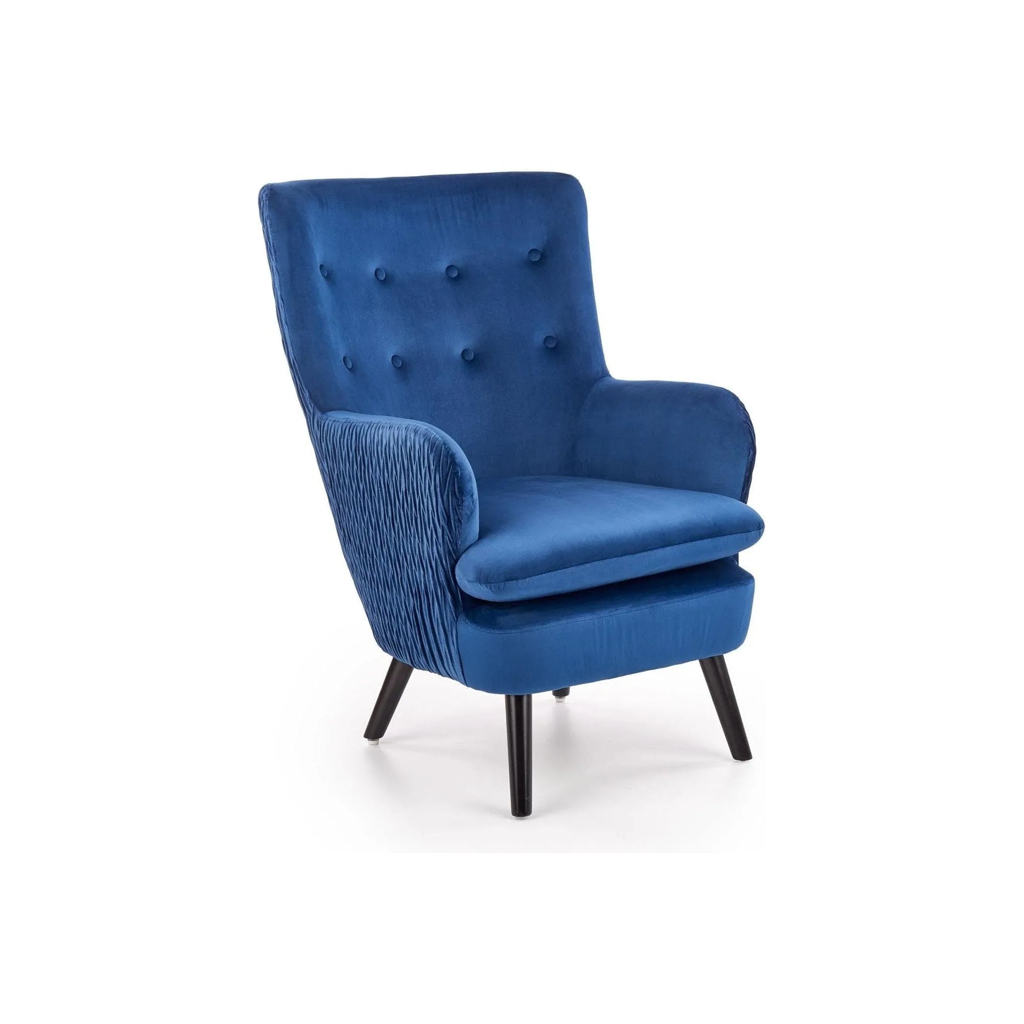 Fotoliu HOUSTON OCN-37708, albastru/negru