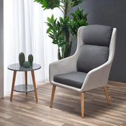 Fotoliu HOUSTON OCN-37709, gri/stejar