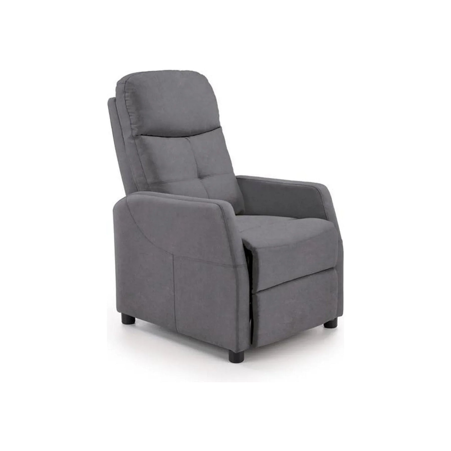 Fotoliu gri confortabil, ideal pentru living – primabucata