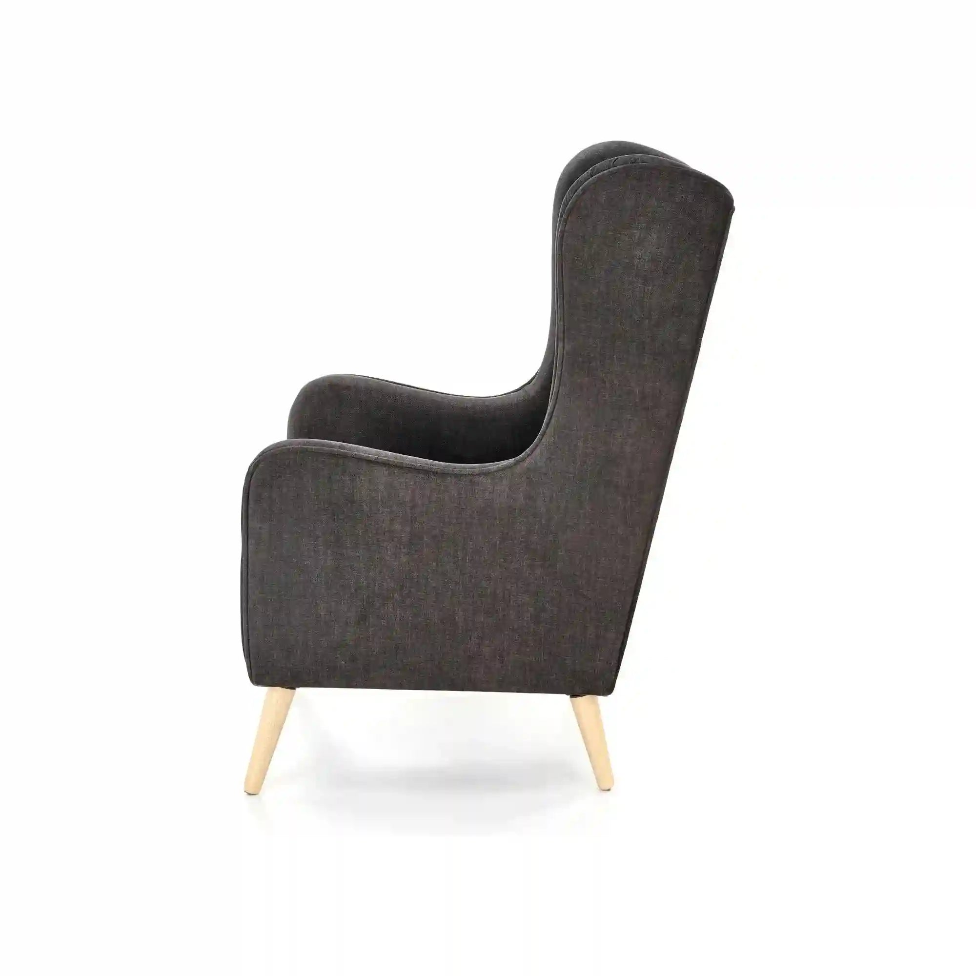 Fotoliu HOUSTON OCN-37754, gri antracit/stejar