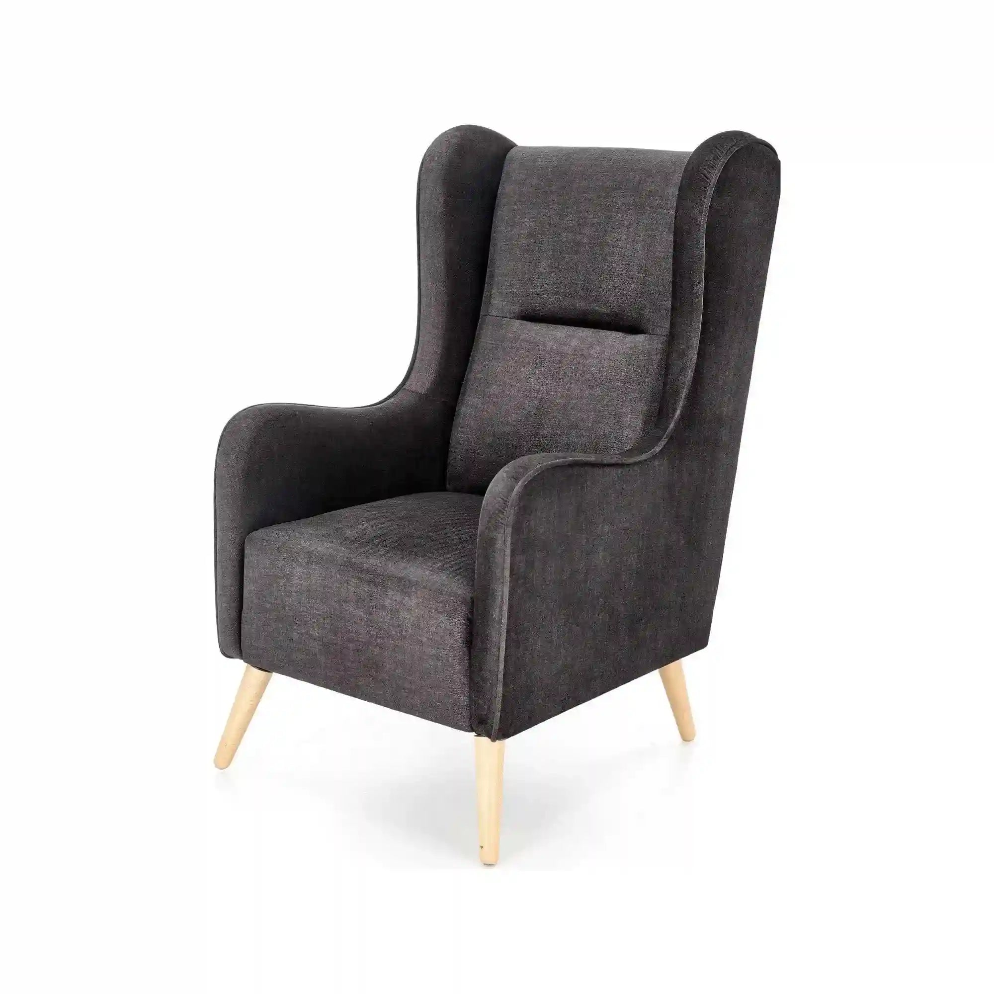 Fotoliu HOUSTON OCN-37754, gri antracit/stejar