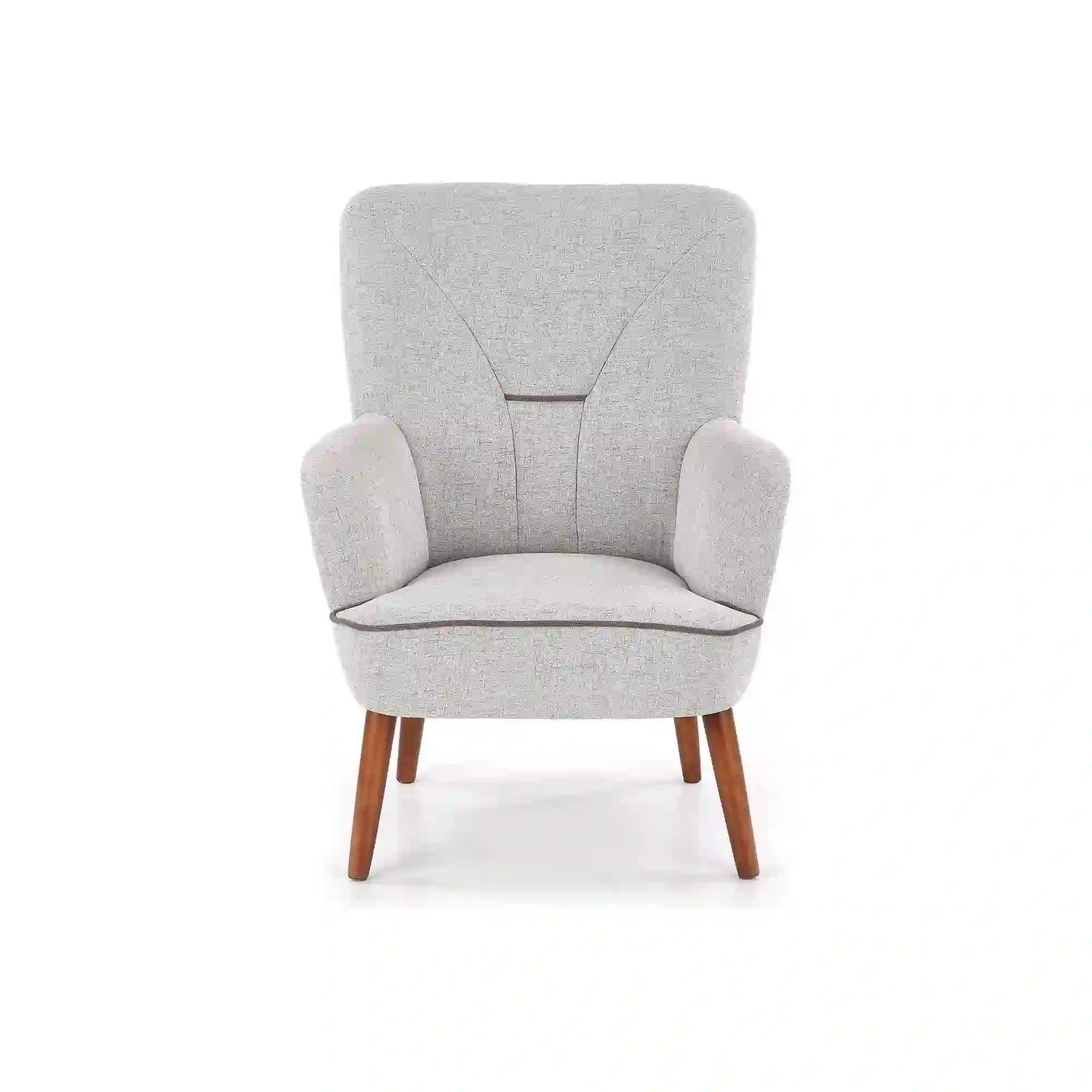 Fotoliu HOUSTON OCN-37755, gri/nuc