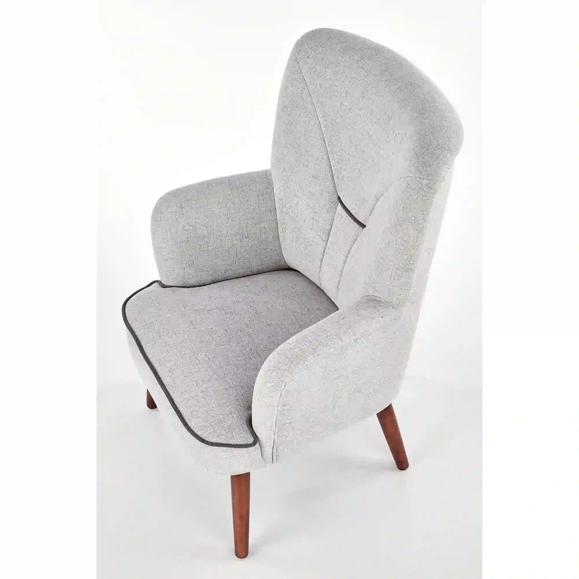 Fotoliu HOUSTON OCN-37755, gri/nuc