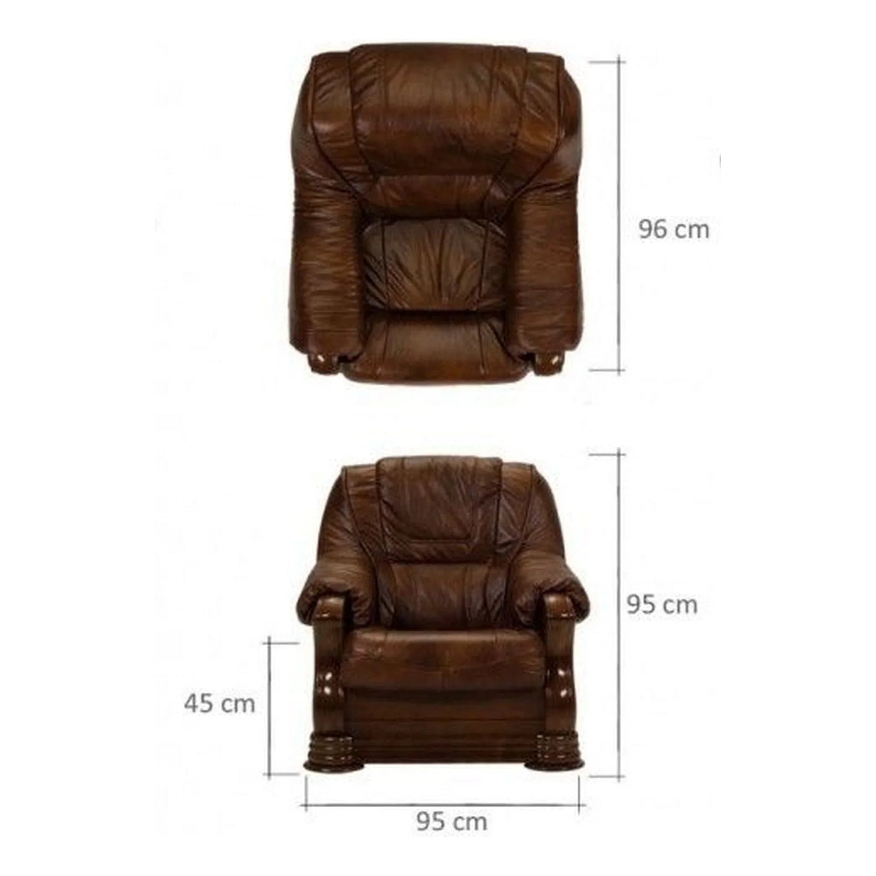 Fotoliu PORTO SANTORINI OCN-27287, maro