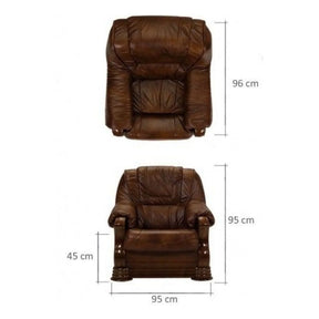 Fotoliu PORTO SANTORINI OCN-27287, maro