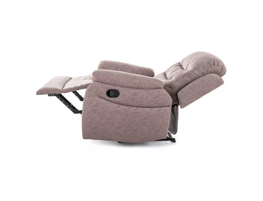 Fotoliu rabatabil DETROIT OCN-39643, maro/negru