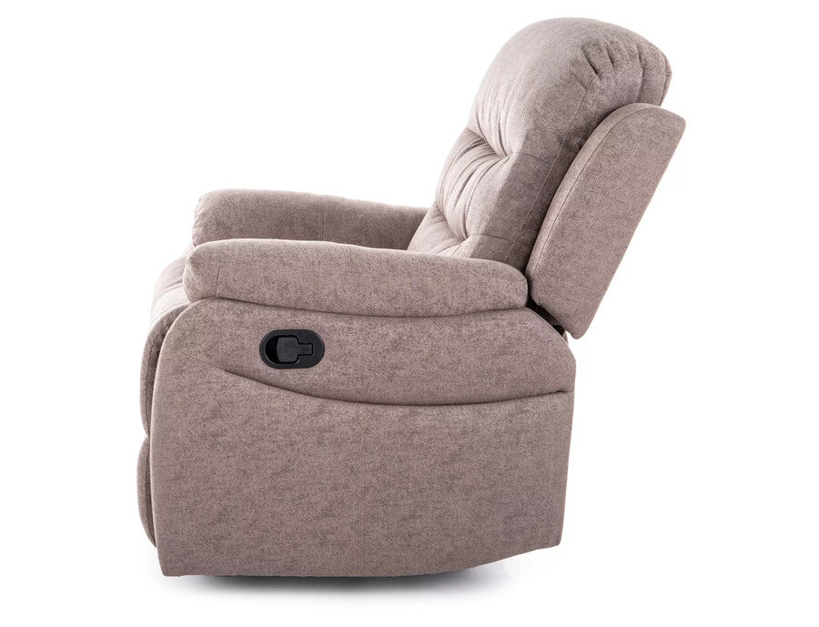 Fotoliu rabatabil DETROIT OCN-39643, maro/negru