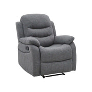 Fotoliu rabatabil DETROIT OCN-39677, gri/negru