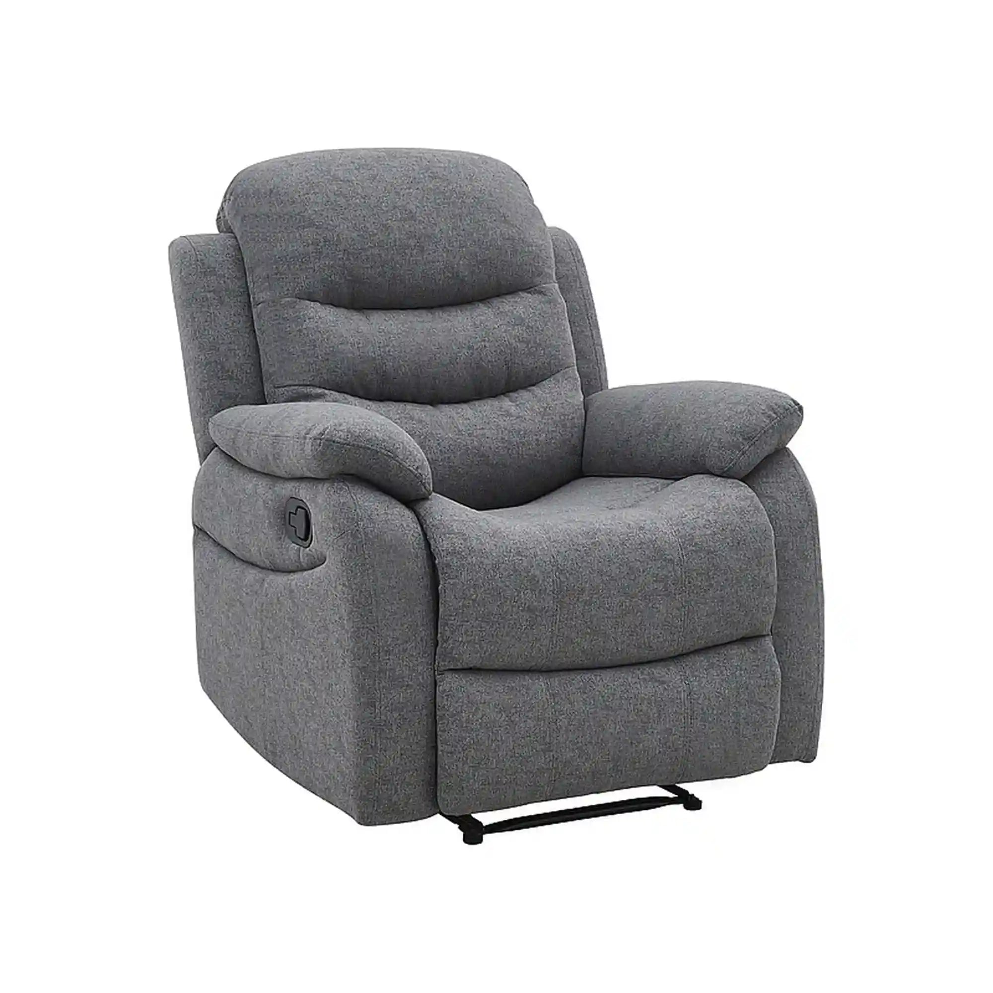 Fotoliu rabatabil DETROIT OCN-39677, gri/negru