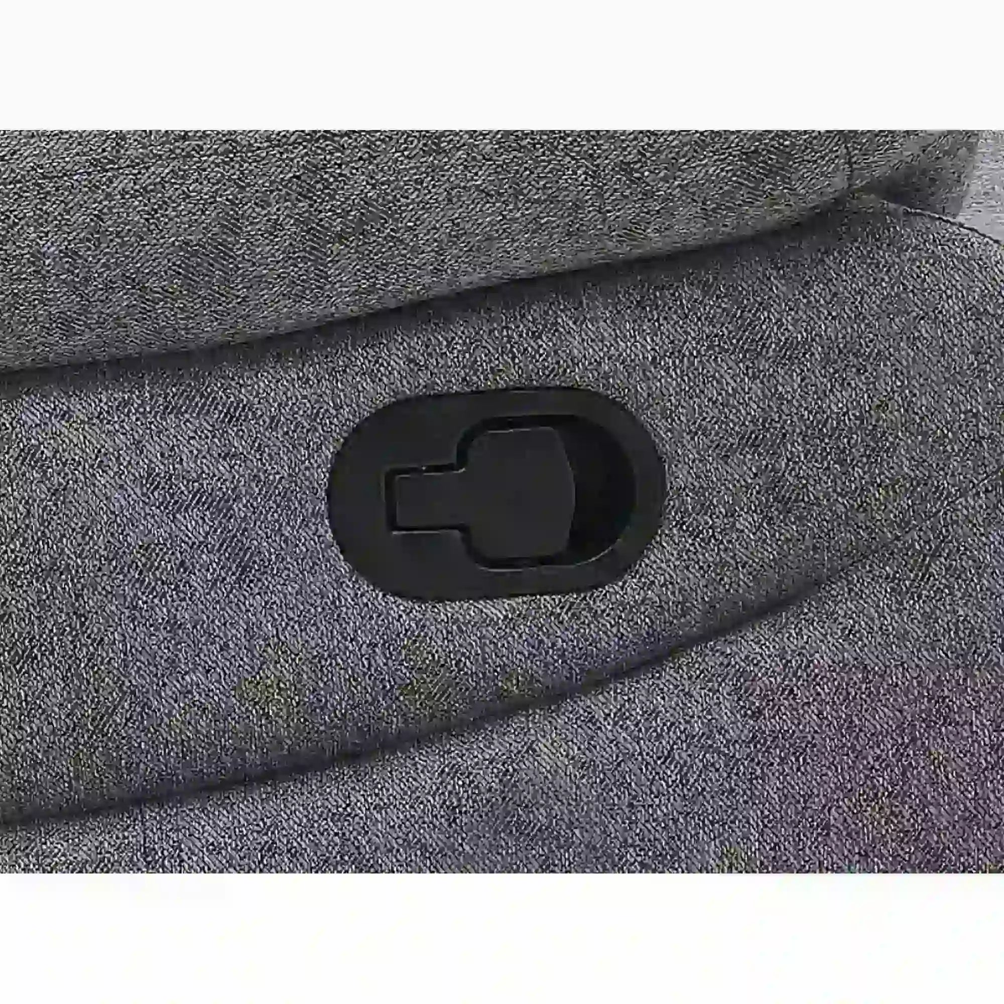 Fotoliu rabatabil DETROIT OCN-39677, gri/negru