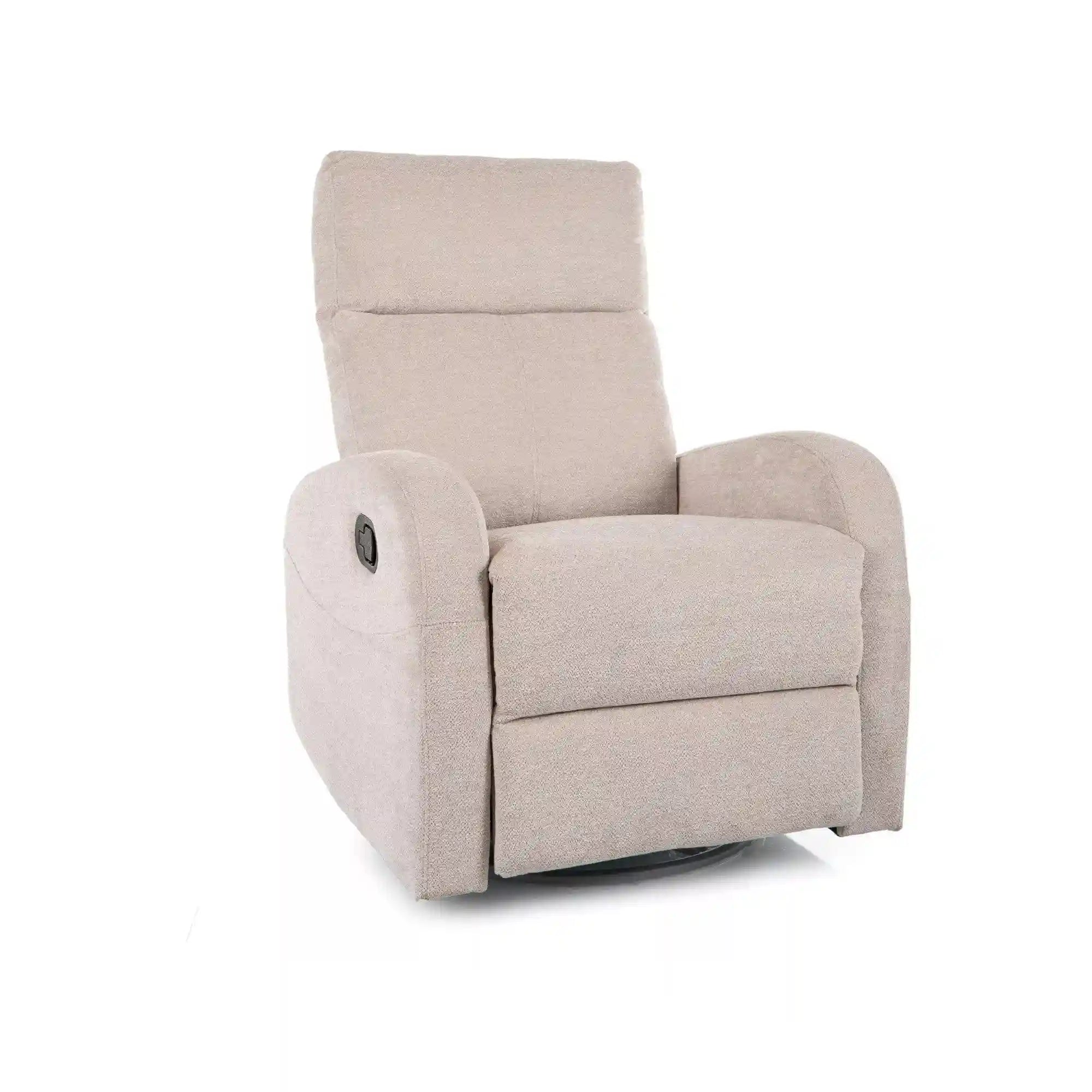 Fotoliu rabatabil DETROIT OCN-39809, gri deschis