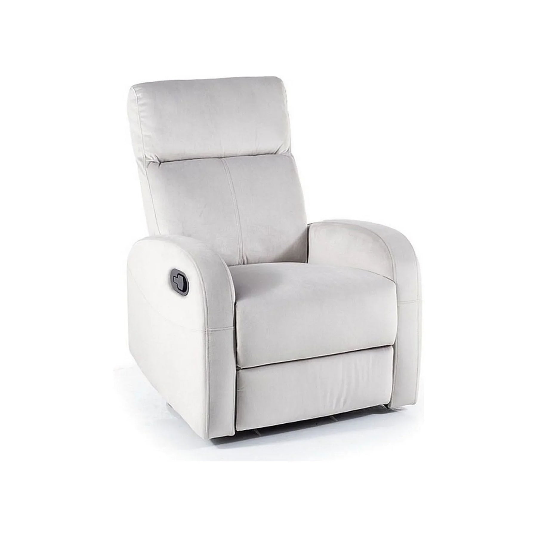Fotoliu rabatabil gri deschis, ideal pentru living modern – primabucata