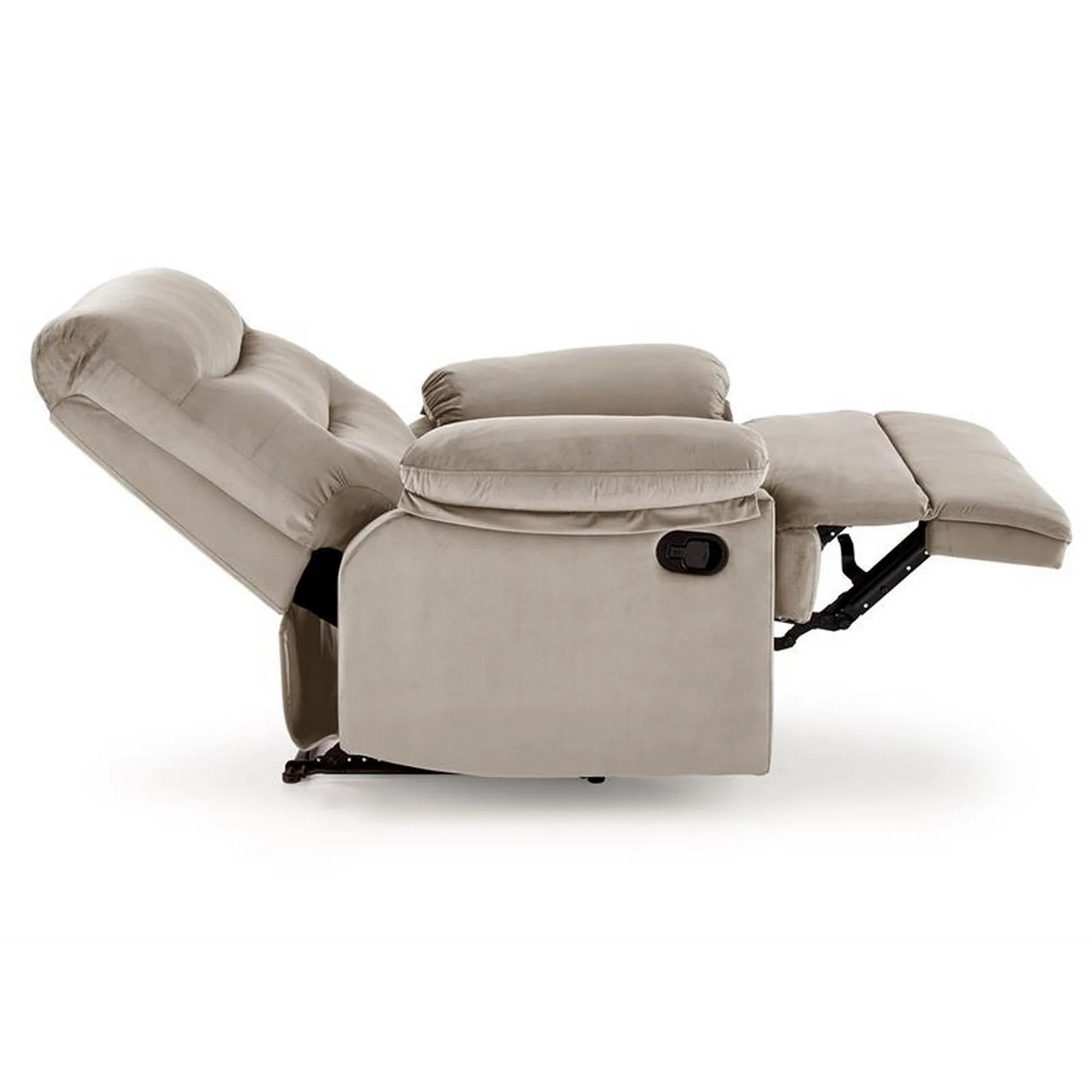 Fotoliu rabatabil HOUSTON OCN-37608, bej/negru