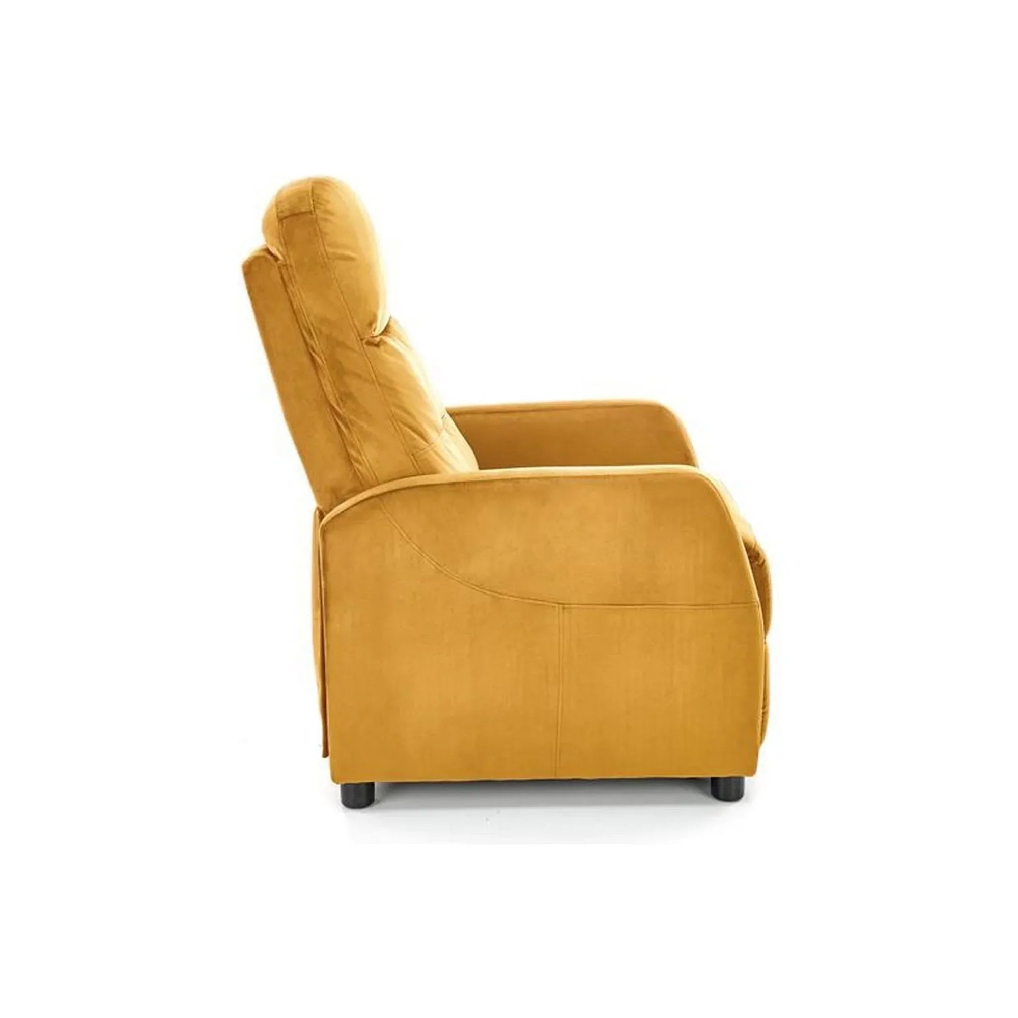 Fotoliu rabatabil HOUSTON OCN-37636, galben mustar
